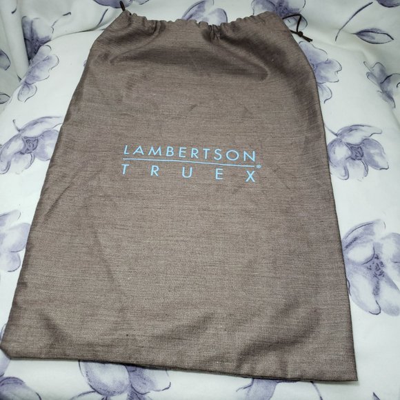 Lambertson Truex Suede /patent leather Cap Toe Slingback Heels Women US7.5 EU38 - Picture 13 of 13